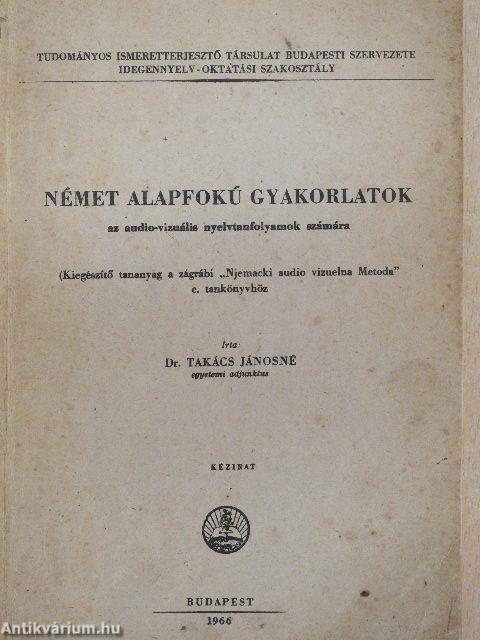 Német alapfokú gyakorlatok
