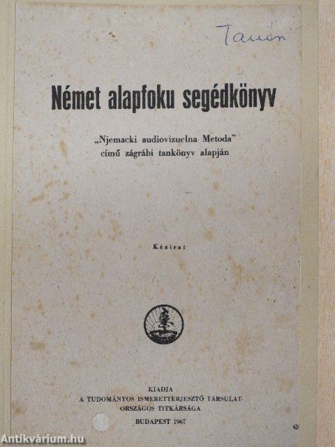 Német alapfoku segédkönyv