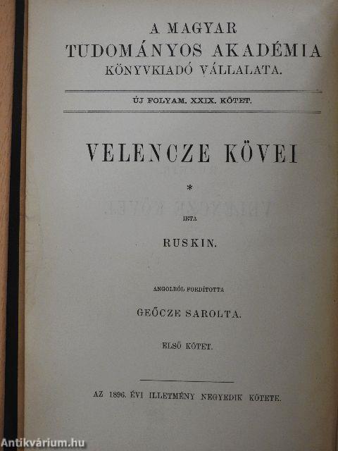 Velencze kövei I. (töredék)