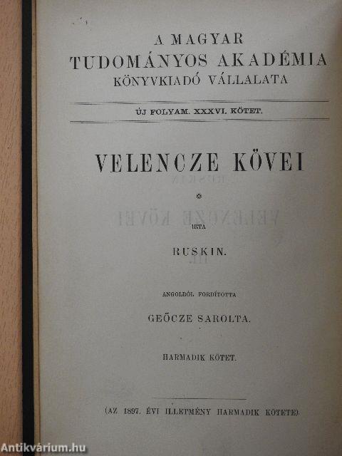 Velencze kövei III. (töredék)