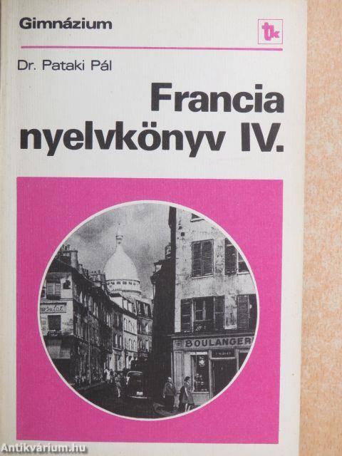 Francia nyelvkönyv IV.