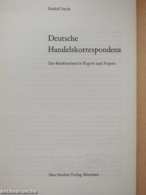 Deutsche Handelskorrespondenz