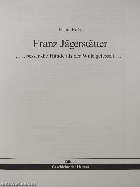 Franz Jägerstätter