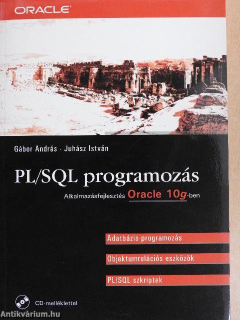 PL/SQL programozás 