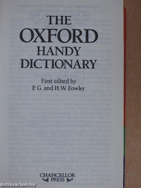 The Oxford Handy Dictionary