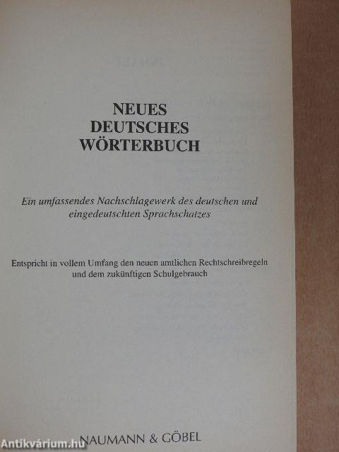 Neues Deutsches Wörterbuch