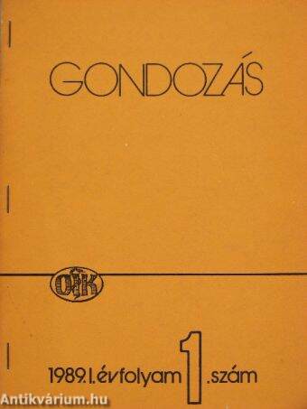 Gondozás 1989/1.