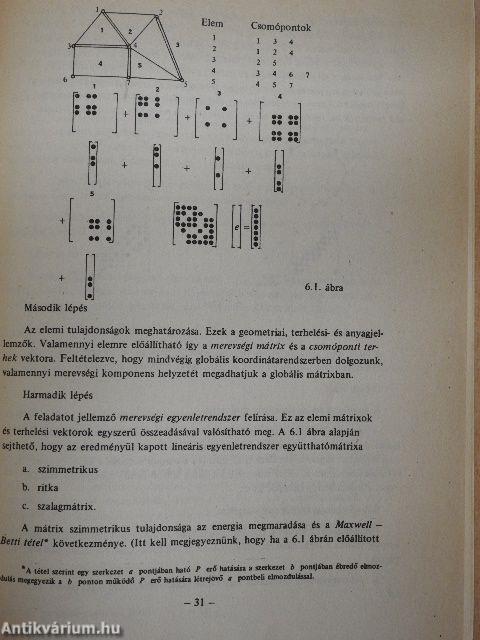 Mérnöki számítások gépesítésének korszerű módszerei