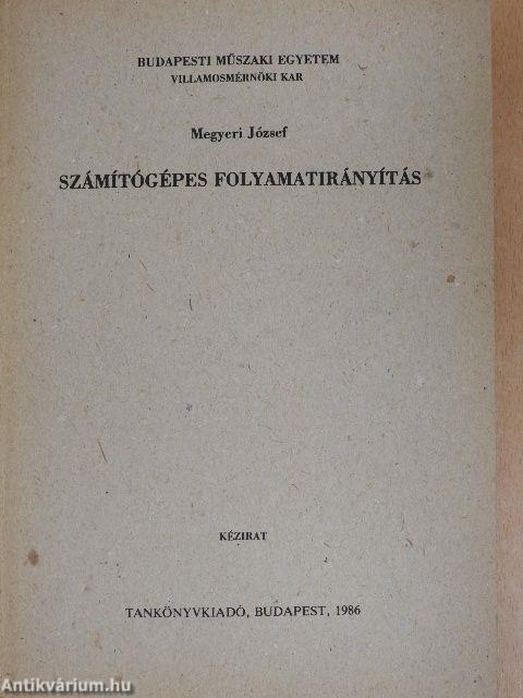 Számítógépes folyamatirányítás