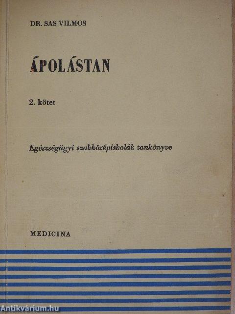 Ápolástan, gondozástan 1.