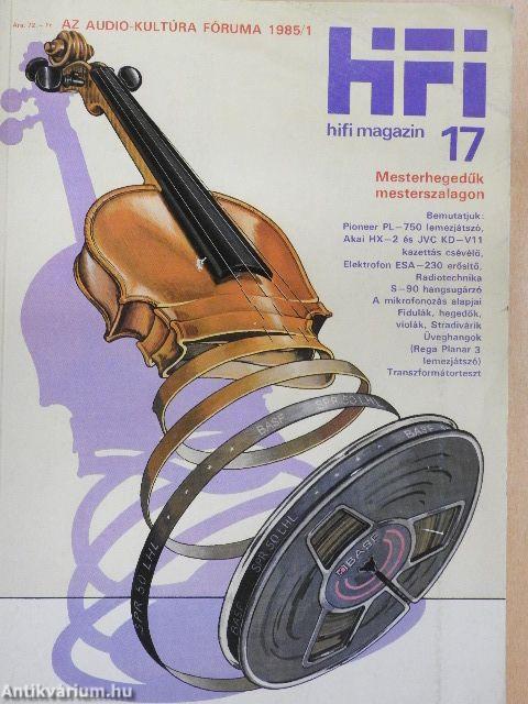 Hifi Magazin 1985/1