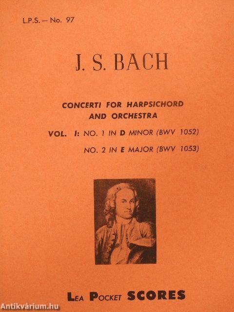 Concerti for Harpsichord and Orchestra I.