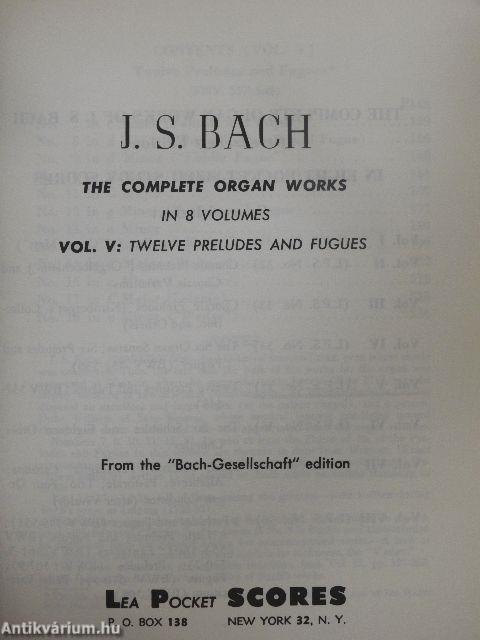 The Complete Organ Works V.