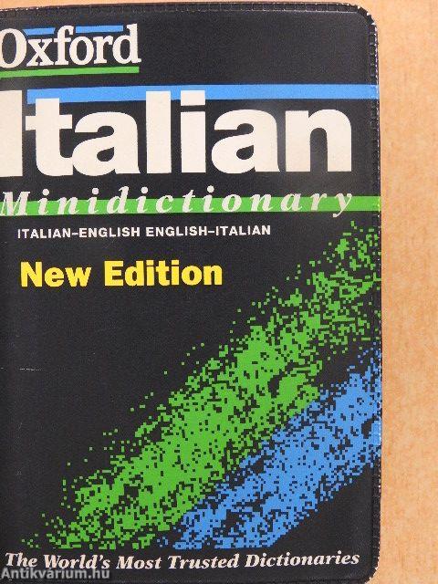 The Oxford Italian Minidictionary