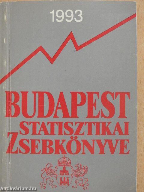 Budapest statisztikai zsebkönyve 1993