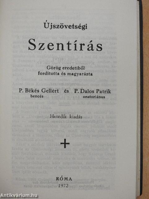 Újszövetségi Szentírás