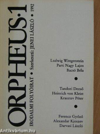 Orpheus 1992/1