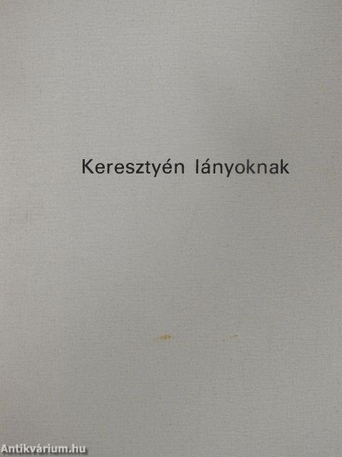 Keresztyén lányoknak