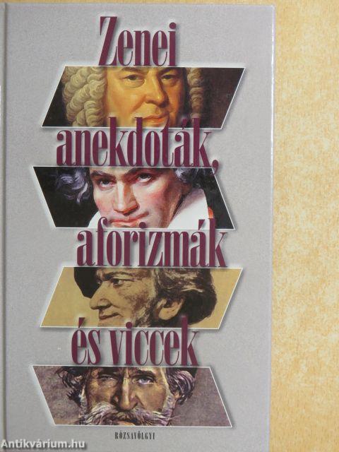 Zenei anekdoták, aforizmák és viccek