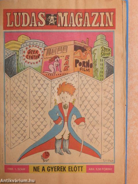 Ludas Magazin 1982. (nem teljes évfolyam)