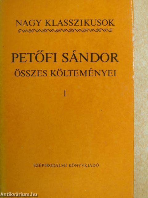 Petőfi Sándor összes költeményei 1-2.