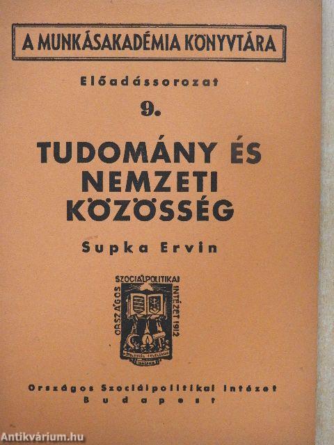 Tudomány és nemzeti közösség