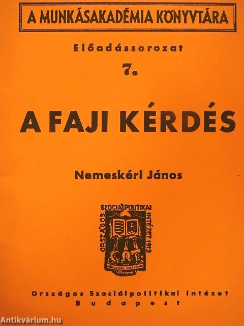 A faji kérdés