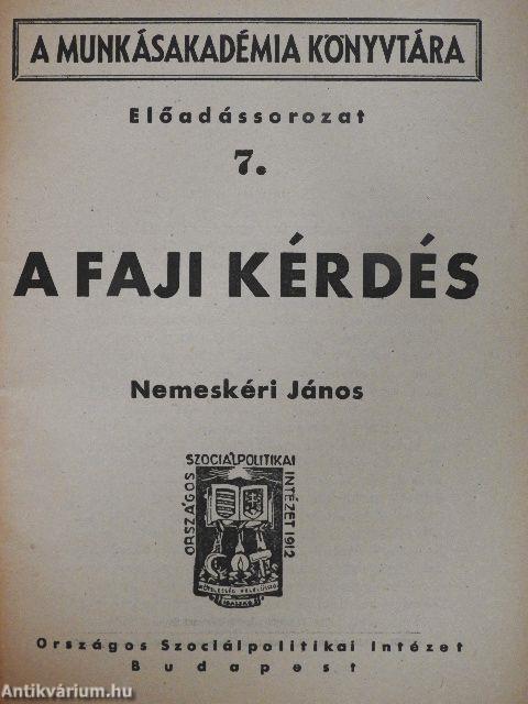 A faji kérdés