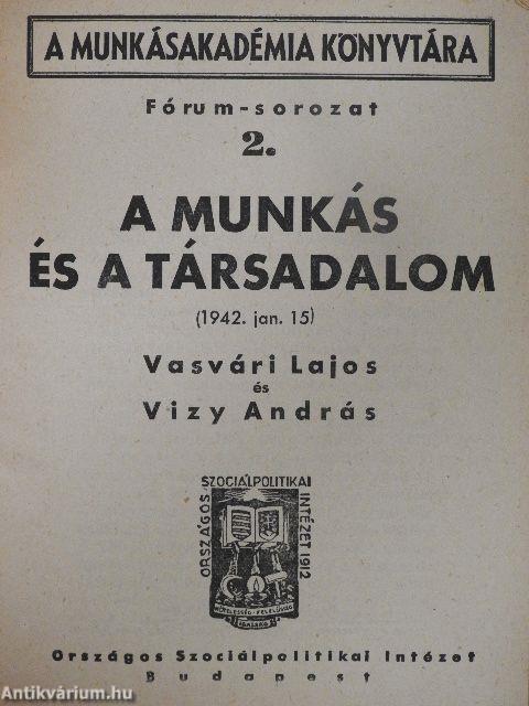 A munkás és a társadalom