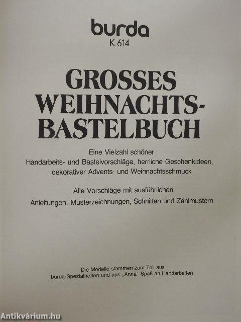 Grosses Weihnachtsbastelbuch