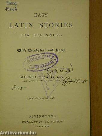 Easy latin stories for begginers