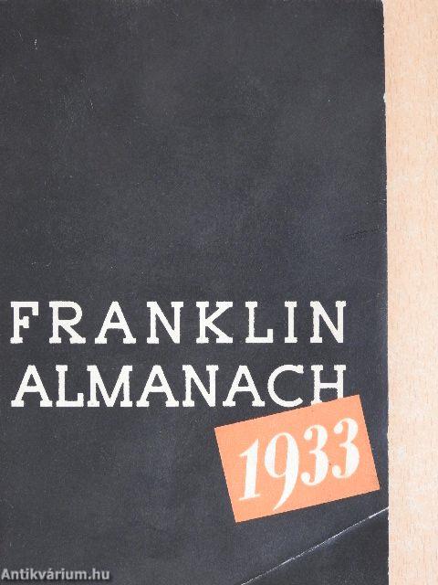 Franklin Almanach 1933