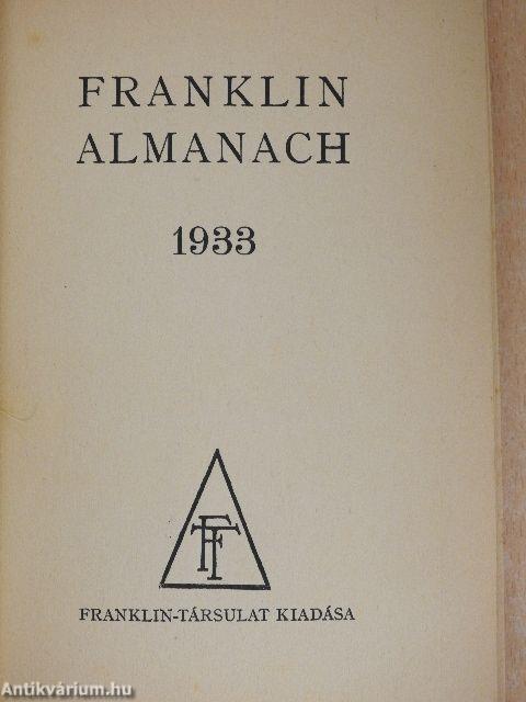 Franklin Almanach 1933