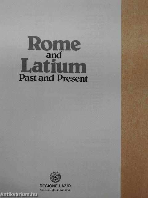 Rome and Latium