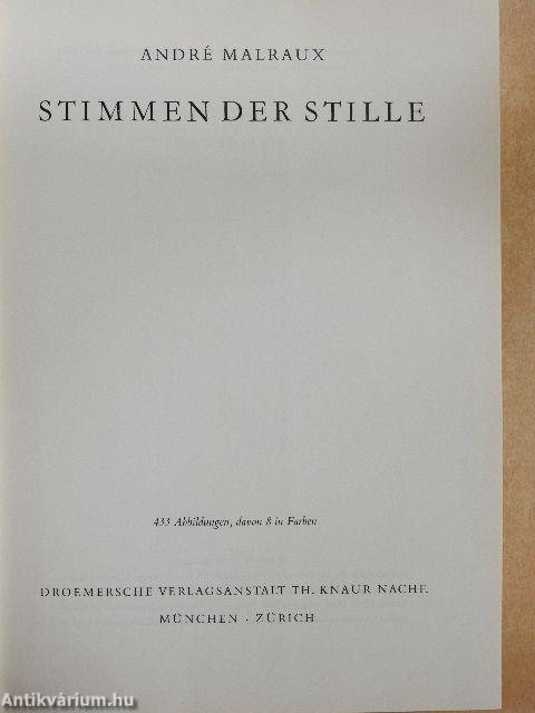 Stimmen der Stille