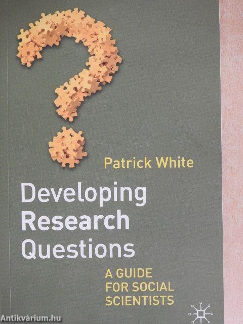 Developing Research Questions