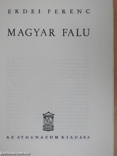 Magyar falu