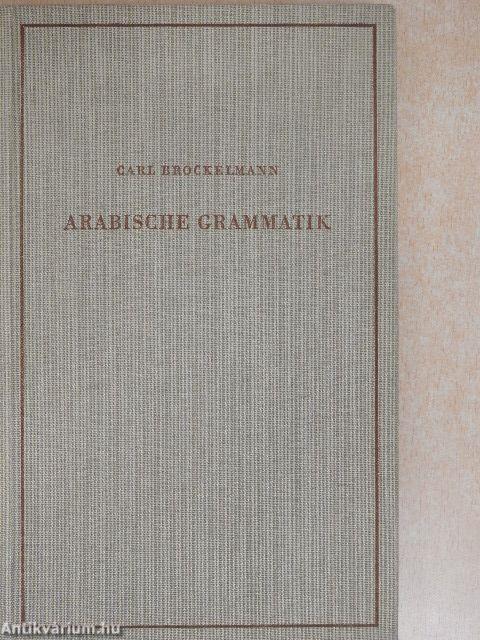 Arabische Grammatik