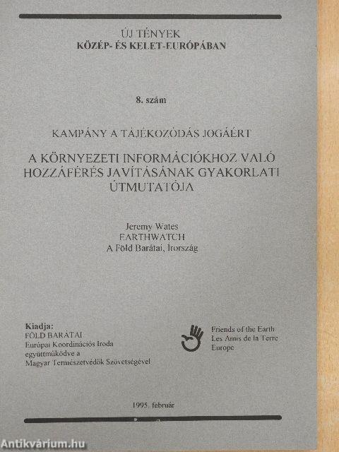 A környezeti információkhoz való hozzáférés javításának gyakorlati útmutatója