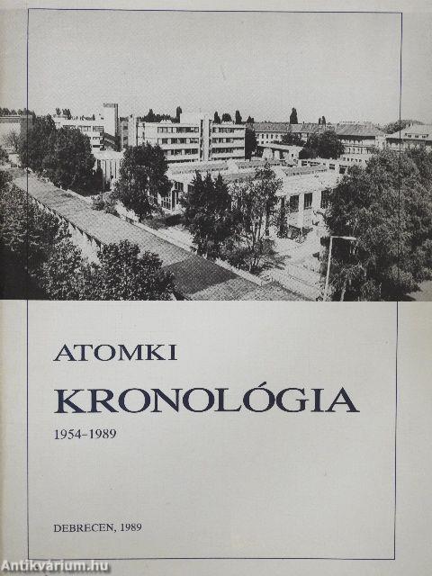 ATOMKI kronológia