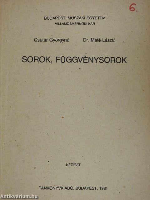 Sorok, függvénysorok