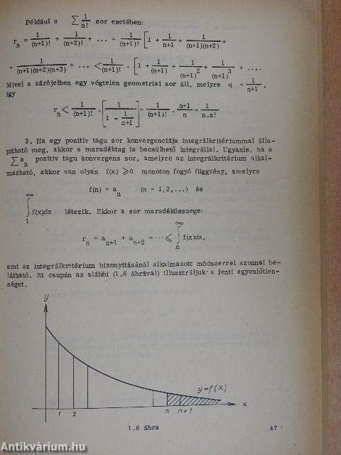 Sorok, függvénysorok