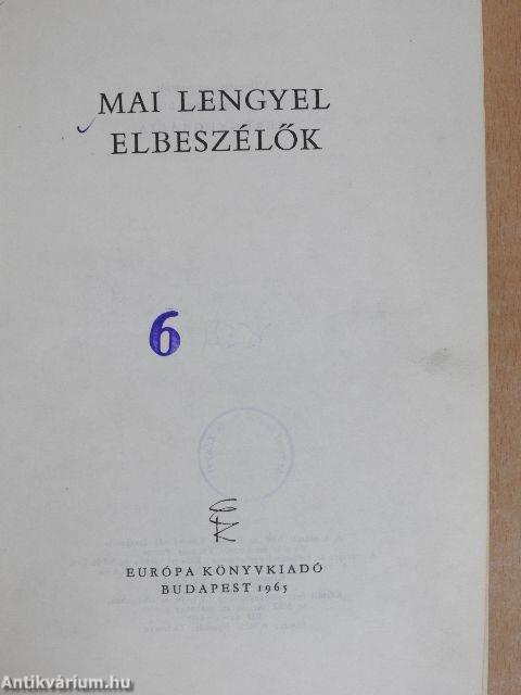 Mai lengyel elbeszélők