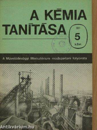 A kémia tanítása 1971/5