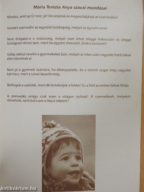 Szent Józsefről nevezett Mária Terézia anya