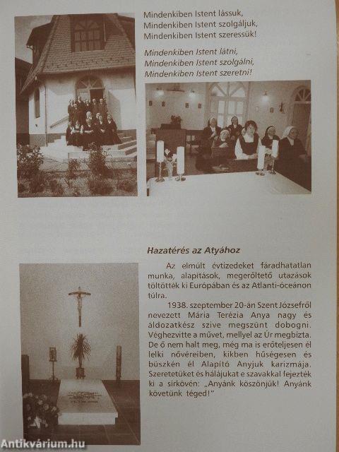 Szent Józsefről nevezett Mária Terézia anya