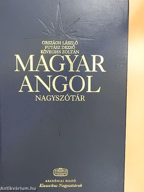 Magyar-angol nagyszótár - CD-vel