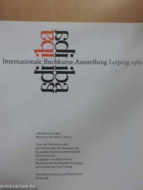 Internationale Buchkunst-Ausstellung Leipzig 1989