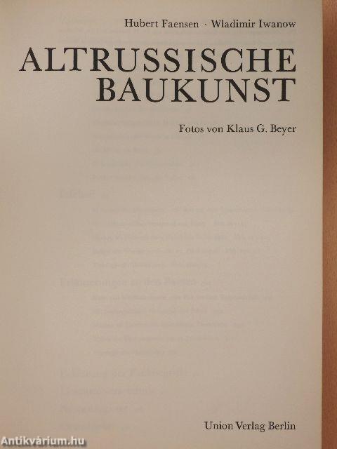 Altrussische Baukunst