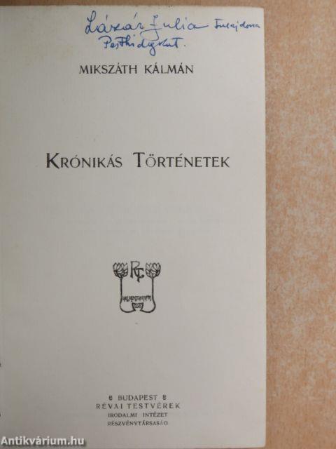 Krónikás történetek